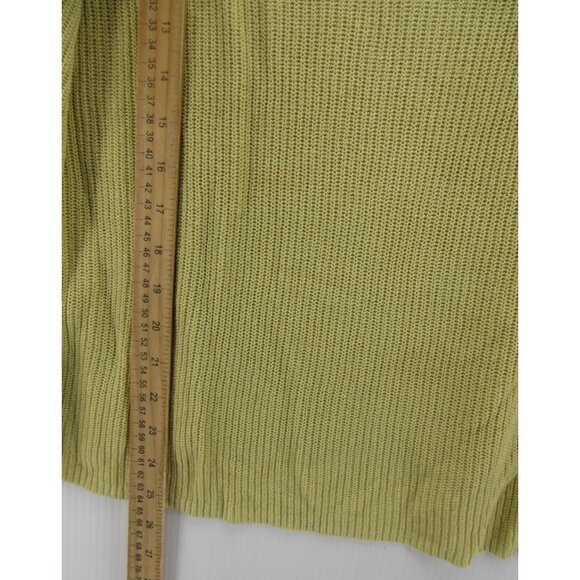 Eileen Fisher Sweater Large Silk Blend Pullover Ribbed Knit Classic - Picture 4 of 10